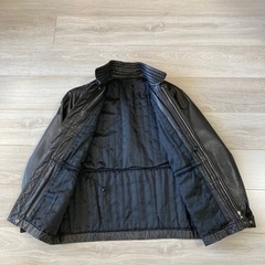 レディース皮ジャンの画像