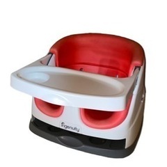 バンボ　ingenuity 赤 ベビーチェア ローチェア 子供椅子