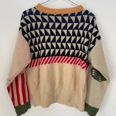 韓国ファッション セーターの画像