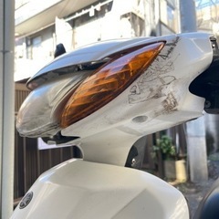 11／26まで引き取り希望　YAMAHA jog sa39j ホワイト　11500km中古　千葉県市川市発　引き取り求　早めに引き取り希望　自賠責無し