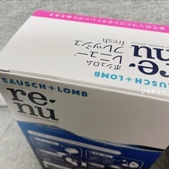 re-nu レニュー ソフトコンタクトレンズ用洗浄液の画像