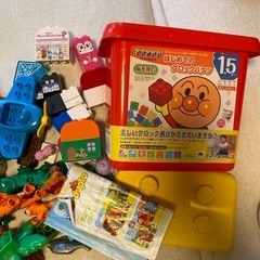 最終価格　レゴ　デュプロ　アンパンマン はじめてのブロックバケツおまけつきの画像