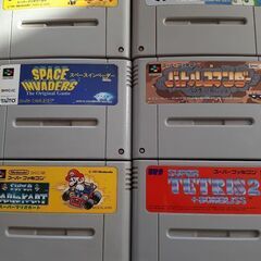 スーファミソフト6本まとめ売り中古