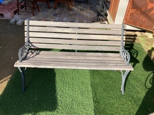 アイアンガーデンベンチ