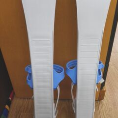 未使用 ジュニアスキー キャプテンスタッグ 60cm 子供用 ストックセット ブルー 西岡店の画像