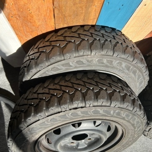 【中古】ヨコハマ ジオランダー M/T 145/80R12