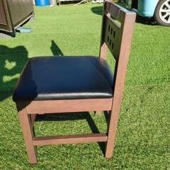 和風　椅子　4個の画像