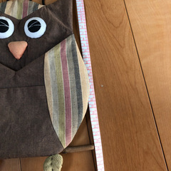 🦉かわいいフクロウの小物入れ✨　ハンドメイド🌸の画像