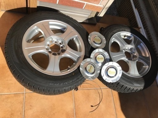 スタッドレスタイヤ　ダンロップ デジタイヤ DSX-2　アルミホイール付き　４本セット