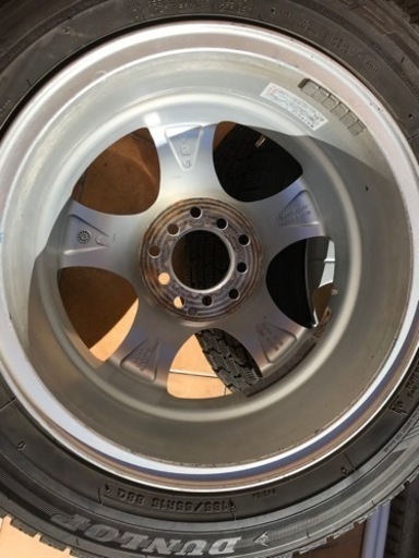 スタッドレスタイヤ　ダンロップ デジタイヤ DSX-2　アルミホイール付き　４本セット