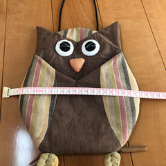 🦉かわいいフクロウの小物入れ✨　ハンドメイド🌸の画像