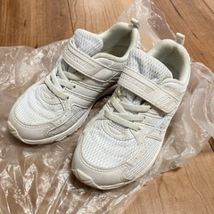 瞬足19.0 白　美品