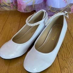 ※取引中　女の子用ドレス130cm、靴20cm 各1000円の画像