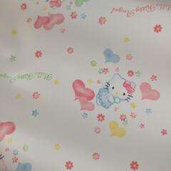 レア★リメイクシート　ハローキティ　DIY　カッティングシートの画像