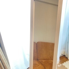 お取引決定【オシャレ・一人暮らし】白　姿見　スタンドミラー 36cm×148cmの画像