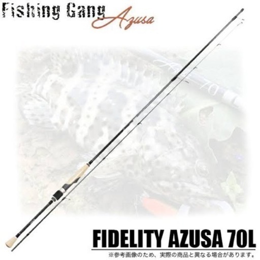 ルアー竿 FIDELITY AZUSA 70L