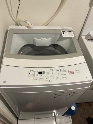 【引き取り限定】【2022年製】ニトリ6kg洗濯機ホワイト