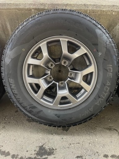 本州内送料無料！ ジムニー シエラ195/80R15 24年製 中古品 タイヤ TOYO TIRES 在庫処分 195/80R15 23年製 新品 4本セット ジムニー