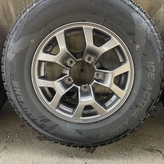ジムニーシエラJC 15インチ純正アルミホイール195/80R15【スタッドレス