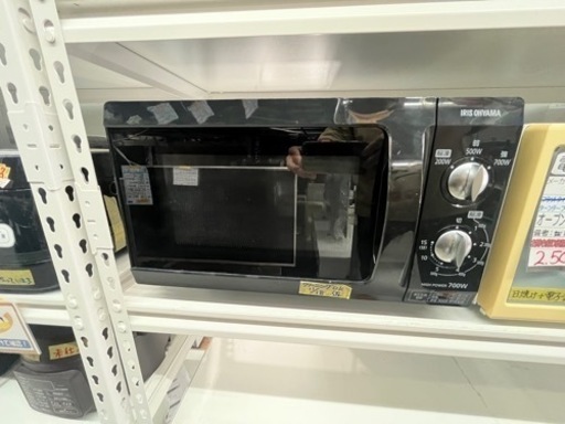 【アイリス】電子レンジ★2019年製クリーニング済/６ヶ月保障付　管理番号11911