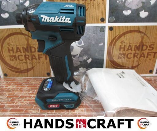 マキタ　makita　TD002G　インパクトドライバ　中古美品　本体のみ　36-40V　説明書/フック付　【ハンズクラフト宜野湾店】