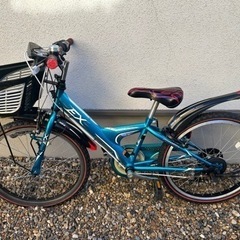 【取引中】男子向け自転車 22インチ
