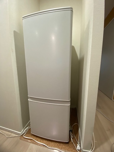 使用期間数が月。三菱　MR-P17H-W  冷凍冷蔵庫　2023年製