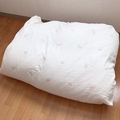 【お譲り先決定】羽毛布団 シングル