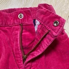 コーデュロイ　スカート　110  OshKosh ピンクの画像
