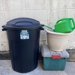 アメリカ製 ゴミ箱など4点セット