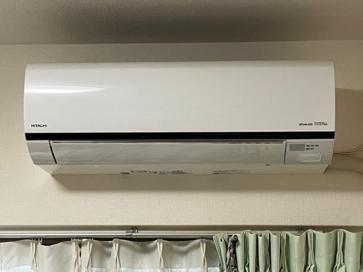 日立　エアコン　白くまくん