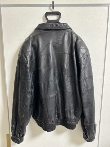 50年ほど前の革ジャン(黒)