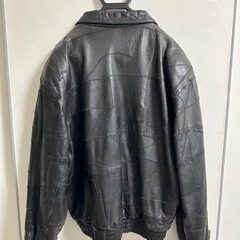 50年ほど前の革ジャン(黒)の画像