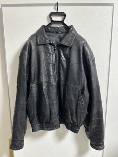 50年ほど前の革ジャン(黒)