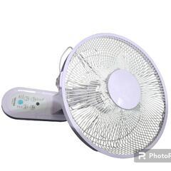 【No.186】壁かけ扇風機　淡い紫色