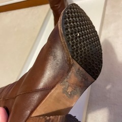 ロングブーツ CROLLA 36 牛革 ブラウンの画像