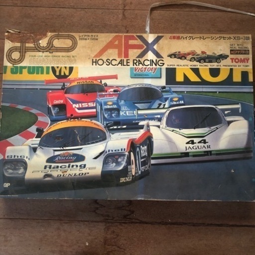 トミー スロットカー　TOMY AFX AURORA HO 4車線 ハイグレード レーシングセット XS-103 コース 昭和　レトロ