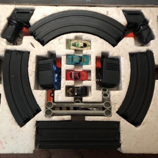 トミー スロットカー　TOMY AFX AURORA HO 4車線 ハイグレード レーシングセット XS-103 コース 昭和　レトロ