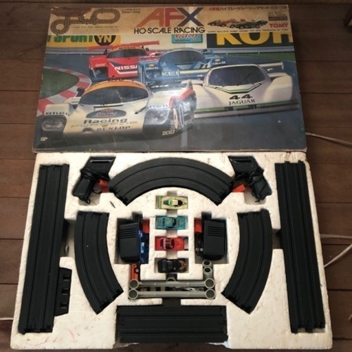 トミー スロットカー　TOMY AFX AURORA HO 4車線 ハイグレード レーシングセット XS-103 コース 昭和　レトロ