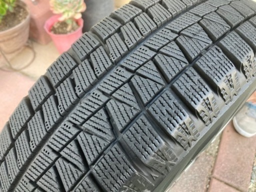 スタッドレスタイヤ ホイール4本セット ブリヂストン155/65R14 