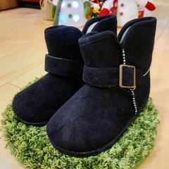 14cm👢秋冬こども靴👢ハーフブーツ