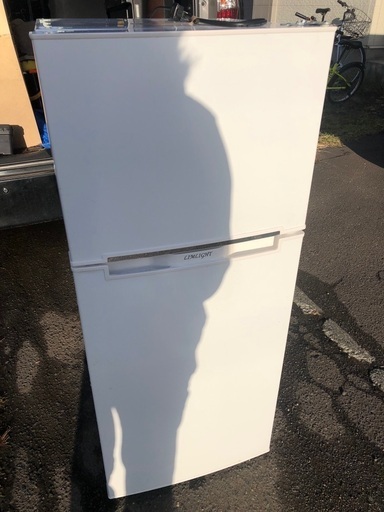 2ドア冷蔵庫