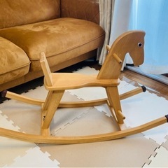 お渡しの方決定【美品】ドイツ製　ゴイター社　ボールネンド　スイング木馬