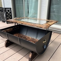 ご依頼　ドラム缶　テーブルの画像
