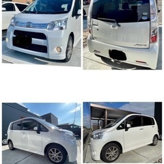 H23（2011）ムーヴカスタム 4WD パール 車検証R6年内...