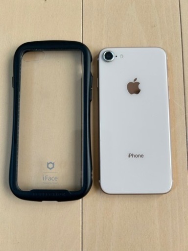 iPhone8 64Gピンクゴールド　SIMフリー　iFaceつき