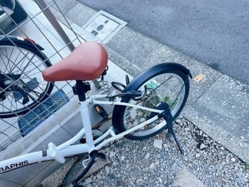 6段変速 折り畳み自転車 自転車車体 GRAPHIS