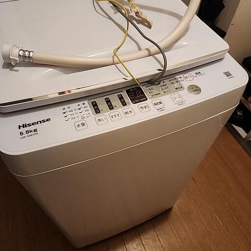 洗濯機(新品に近いです)