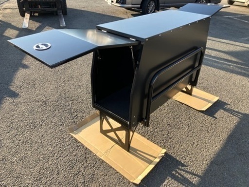 ※未使用品※ハードカーゴBOX &ガードパイプ　軽トラ荷台　キーロック付き