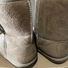 ムートンブーツ 22cm 2WAY♡キッズ　ベージュの画像